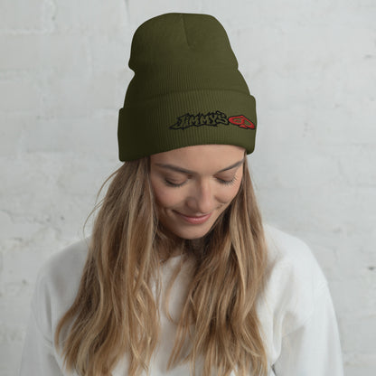 Jimmys4x4 Embroidered Cuffed Beanie